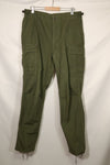 1967年契約　3rd Model ノンリップストップ　ジャングルファティーグ　パンツ　L-L　中古品