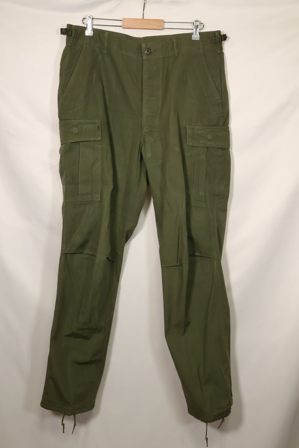 1967年契約　3rd Model ノンリップストップ　ジャングルファティーグ　パンツ　L-L　中古品