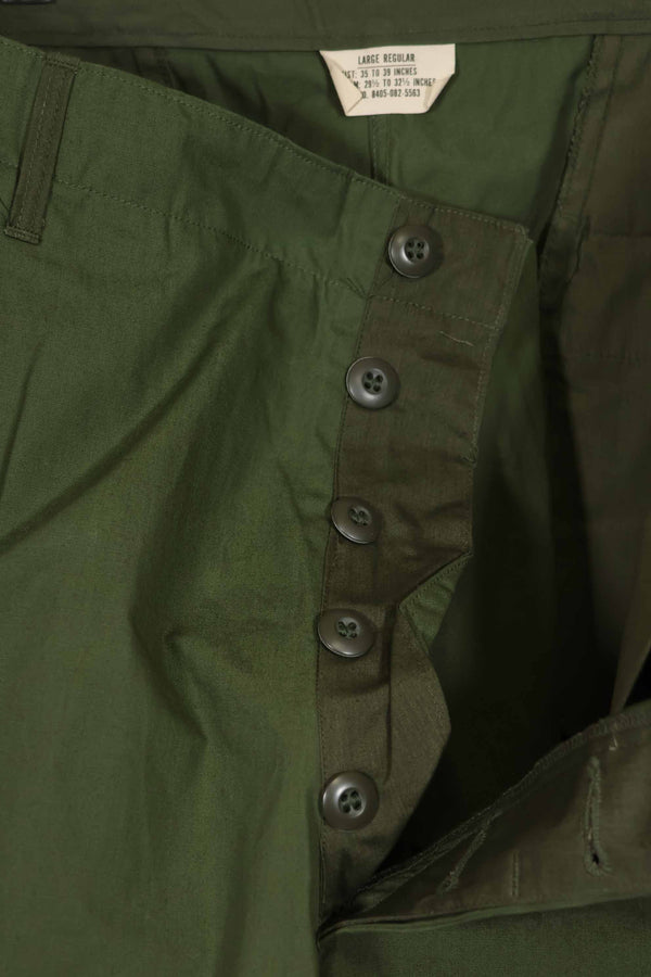 1966-1967 Deadstock 3rd Model Jungle Fatigue Pants L-R