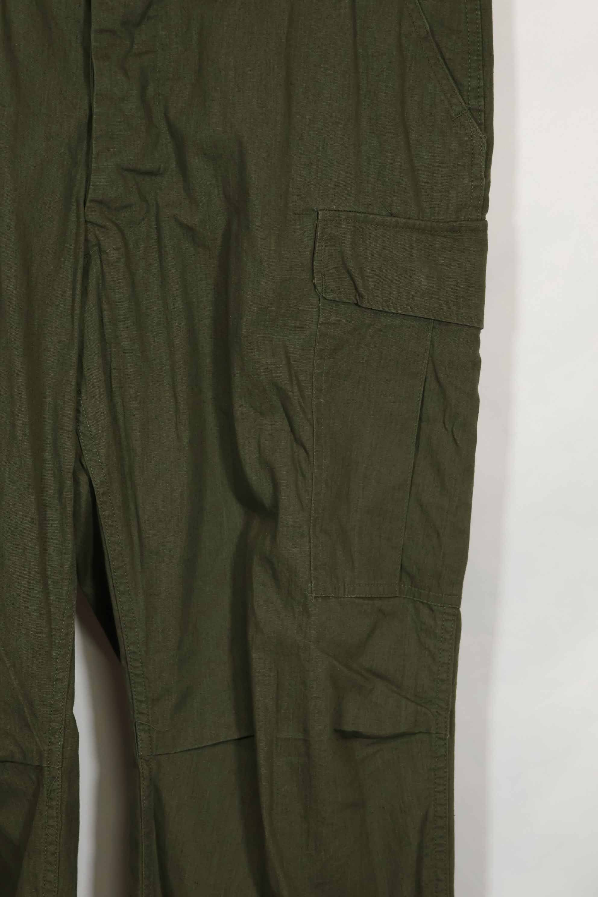 1966-1967 Deadstock 3rd Model Jungle Fatigue Pants L-R B