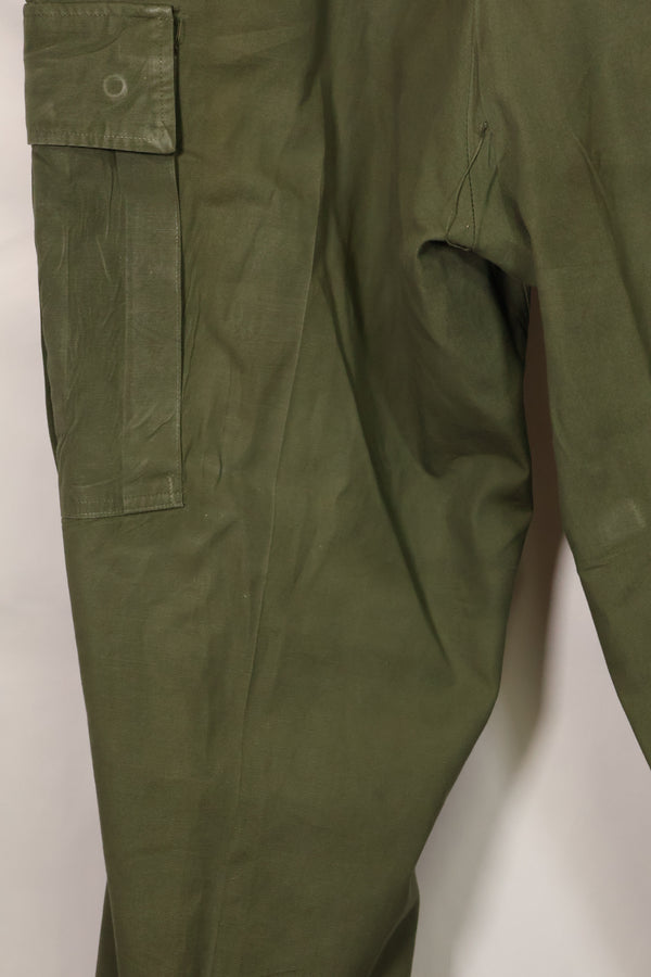 1967年契約　3rd Model ノンリップストップ　ジャングルファティーグ　パンツ　L-L　中古品
