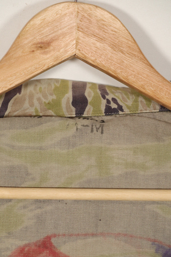 正品二手重磅二战后期虎纹衬衫。