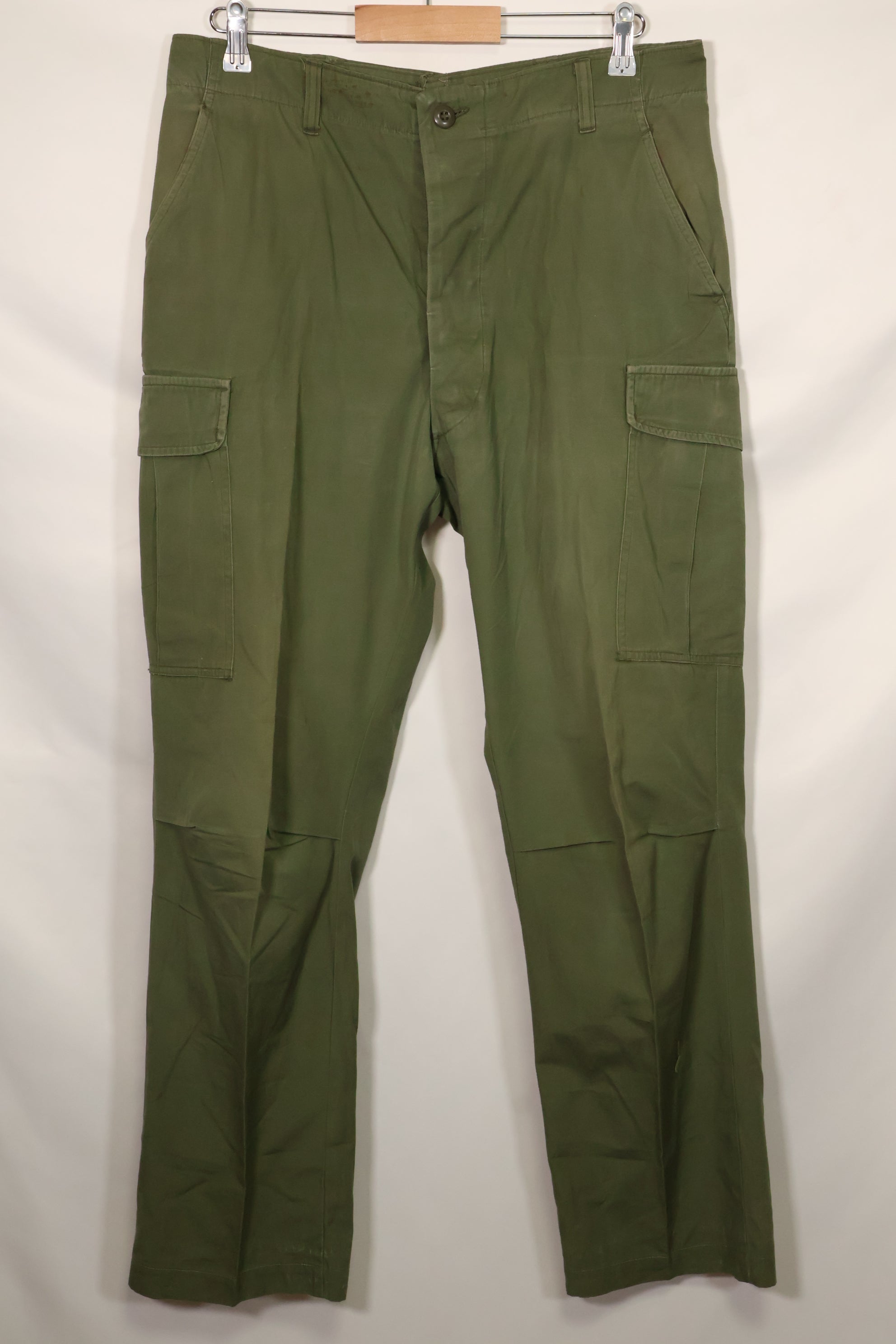 1967年契約　3rd Model ノンリップストップ　ジャングルファティーグ　パンツ　L-L　中古品　B