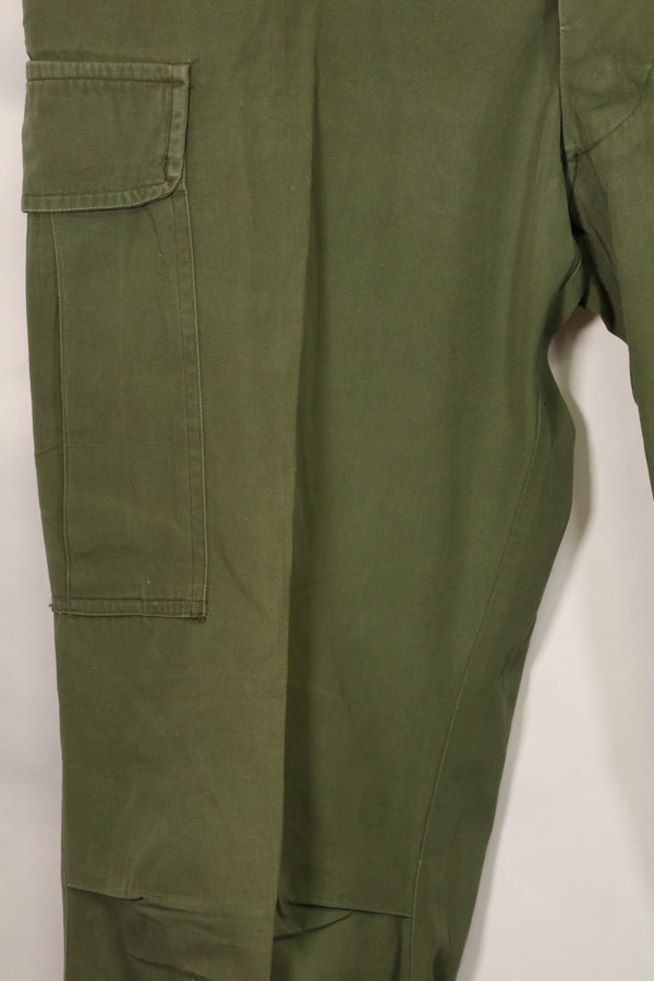 1967年契約　3rd Model ノンリップストップ　ジャングルファティーグ　パンツ　L-L　中古品　B
