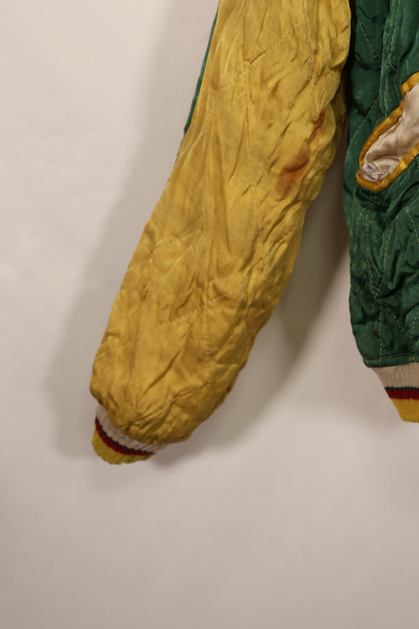 実物　1950年代初頭　Japan Jacket　レア刺繍　パイピング付き　中古品　ジッパー破損あり