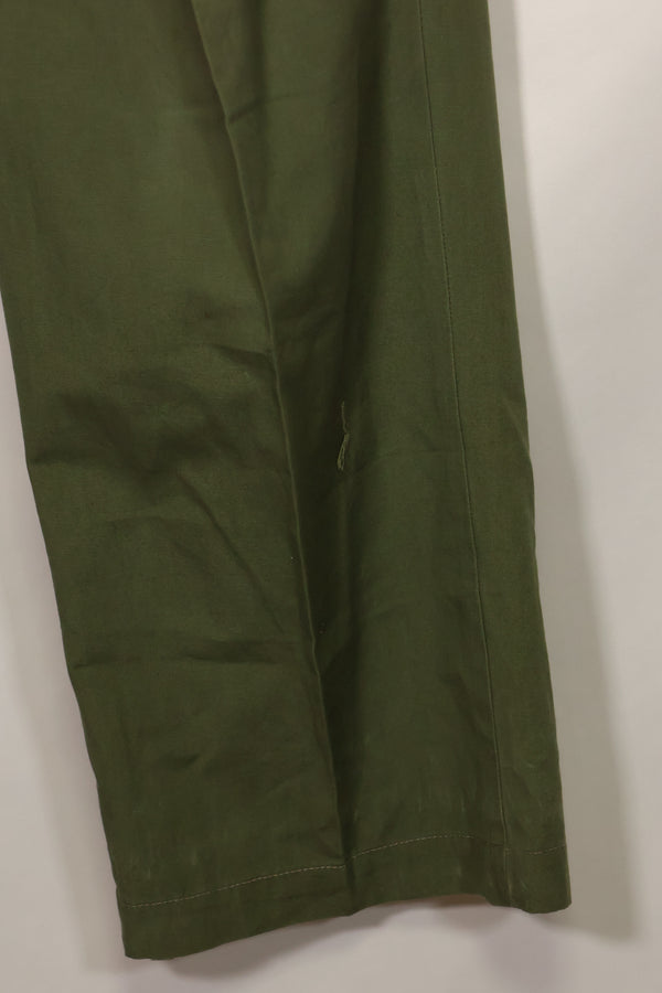1967年契約　3rd Model ノンリップストップ　ジャングルファティーグ　パンツ　L-L　中古品　B