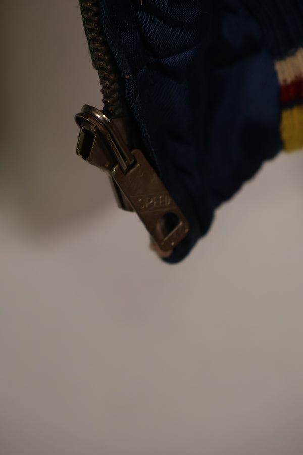 実物　1950年代初頭　Japan Jacket　レア刺繍　パイピング付き　中古品　ジッパー破損あり