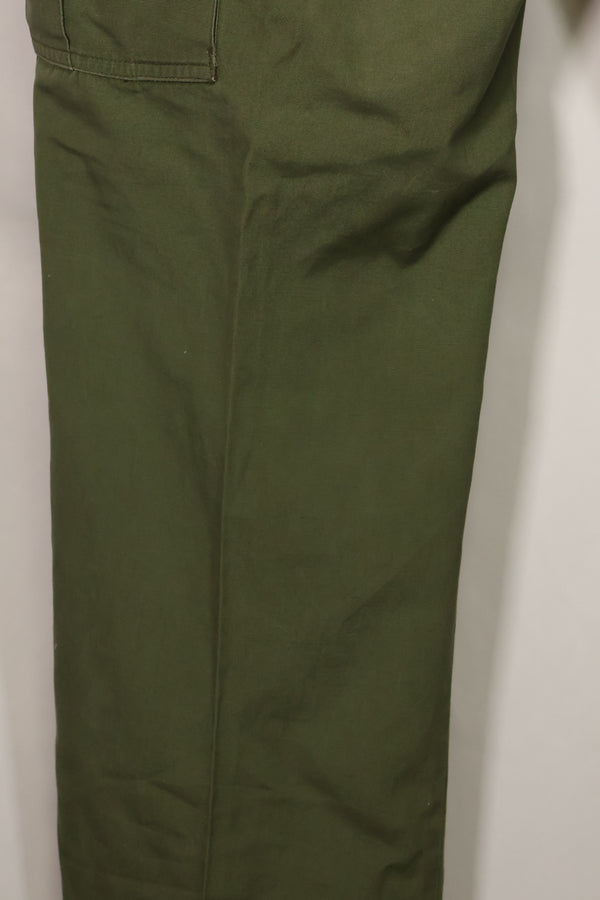 1967年契約　3rd Model ノンリップストップ　ジャングルファティーグ　パンツ　L-L　中古品　B