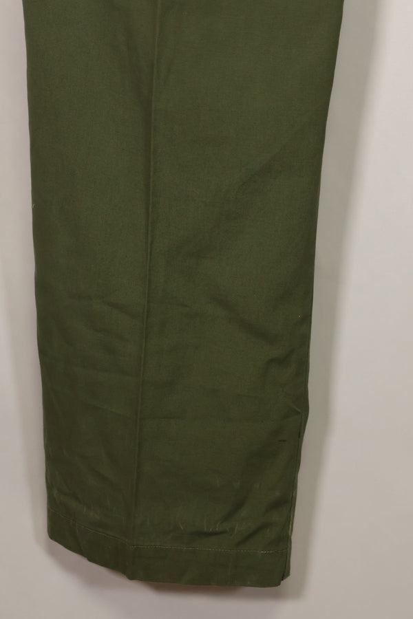 1967年契約　3rd Model ノンリップストップ　ジャングルファティーグ　パンツ　L-L　中古品　B