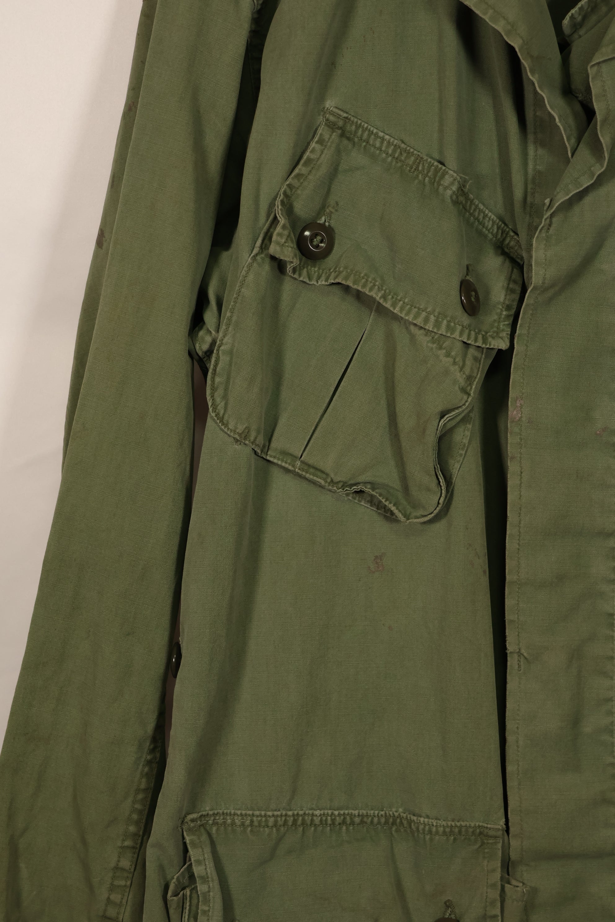 実物　1963-64年製造　1st Model ジャングルファティーグ　ジャケット　USMC　中古品