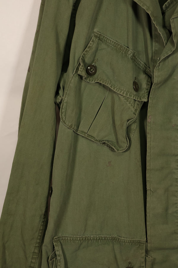 実物　1963-64年製造　1st Model ジャングルファティーグ　ジャケット　USMC　中古品