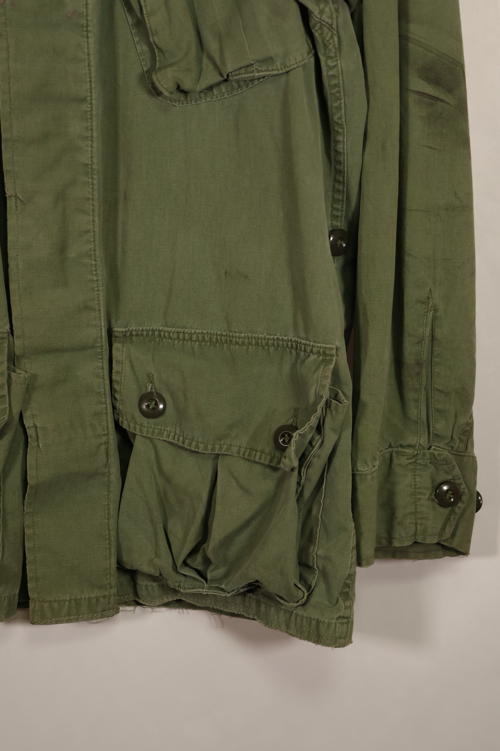 実物　1963-64年製造　1st Model ジャングルファティーグ　ジャケット　USMC　中古品