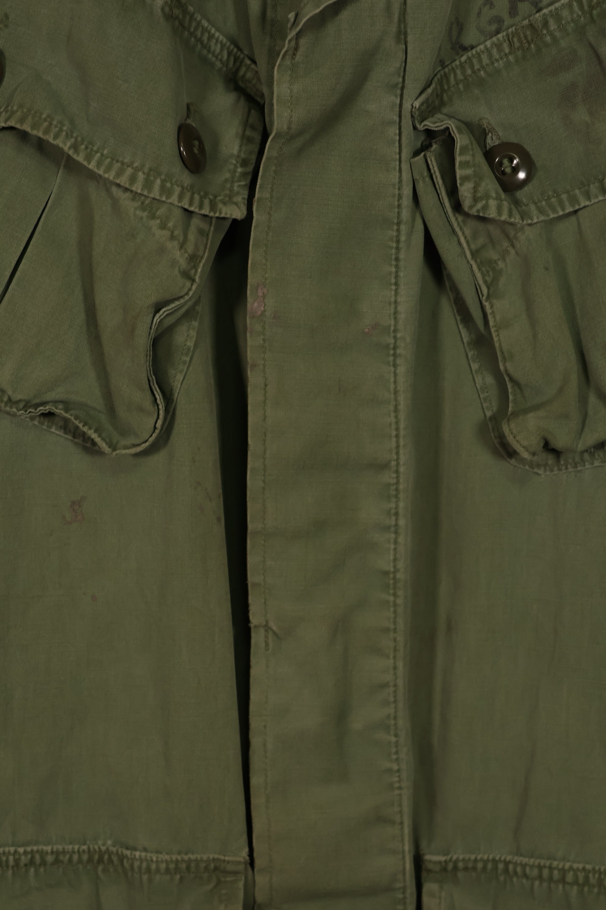 実物　1963-64年製造　1st Model ジャングルファティーグ　ジャケット　USMC　中古品