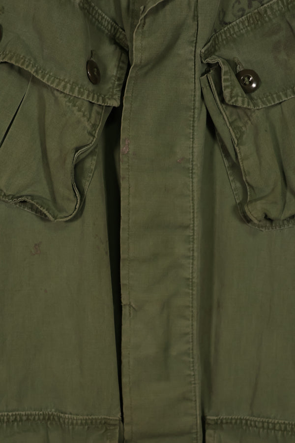 実物　1963-64年製造　1st Model ジャングルファティーグ　ジャケット　USMC　中古品