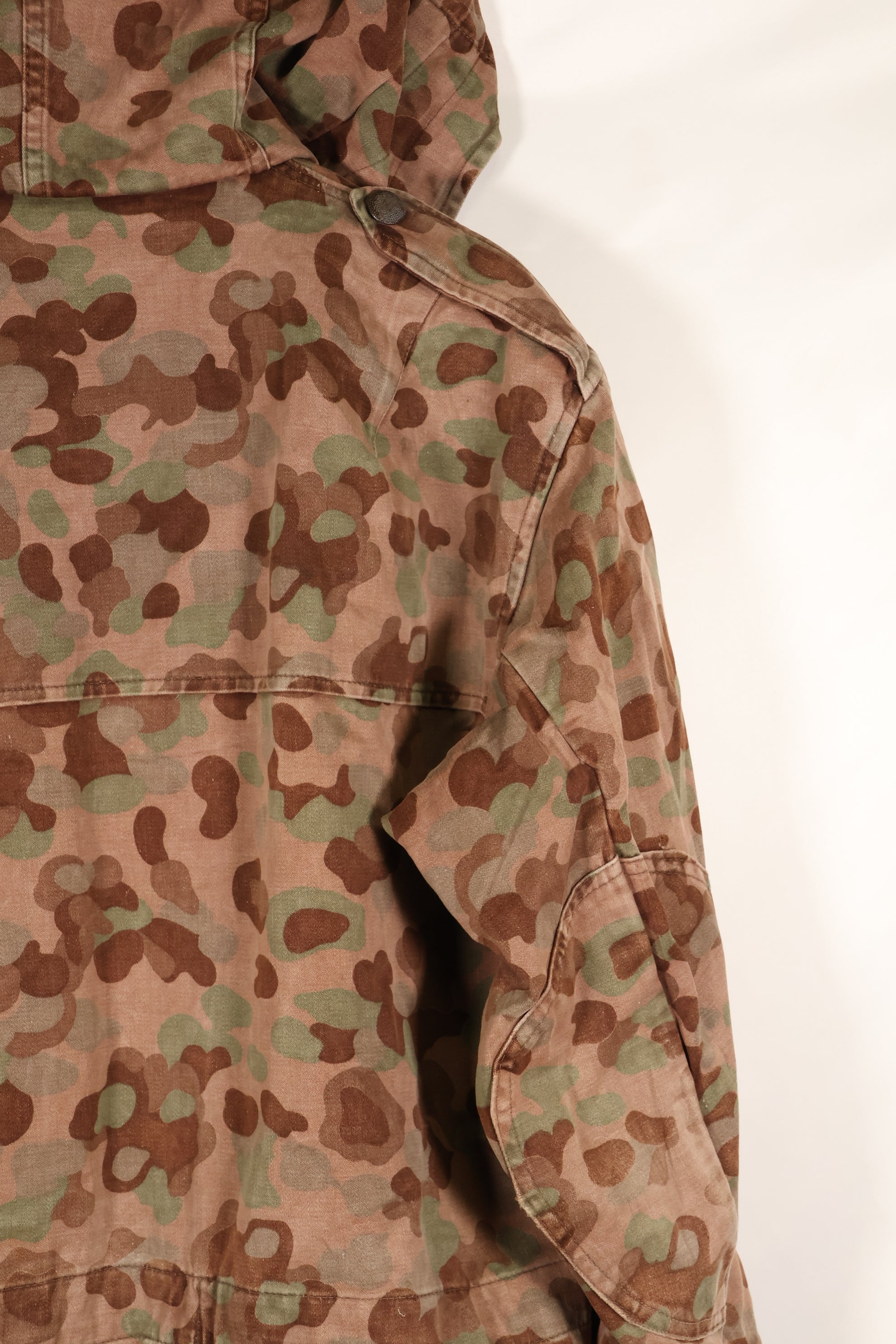 1960s–70s M57 Austrian Army P-Pattern Camouflage Hoodie, Used, Size C