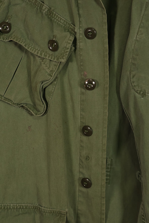 実物　1963-64年製造　1st Model ジャングルファティーグ　ジャケット　USMC　中古品