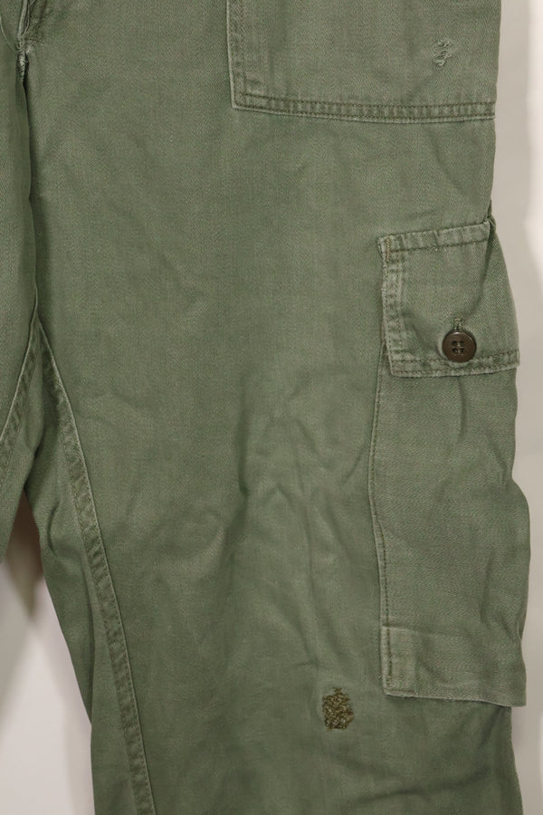 1960年代前半　OG-107 ユーティリティユニフォーム　ベイカーパンツ　改造品　第82空挺師団　F