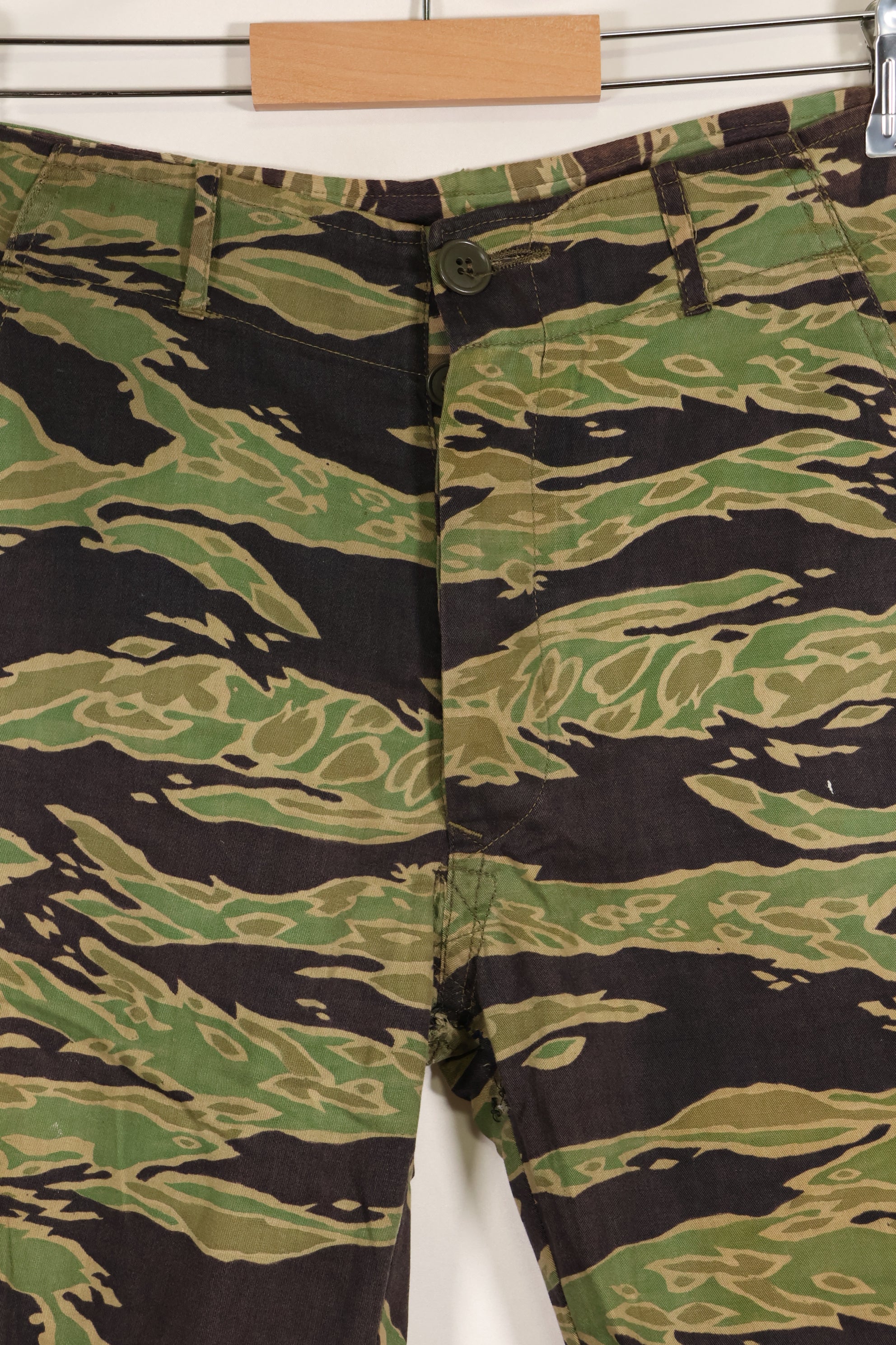 実物　レイトウォーパターン　推定A-L　タイガーストライプ　パンツ　中古品 パラマウント映画