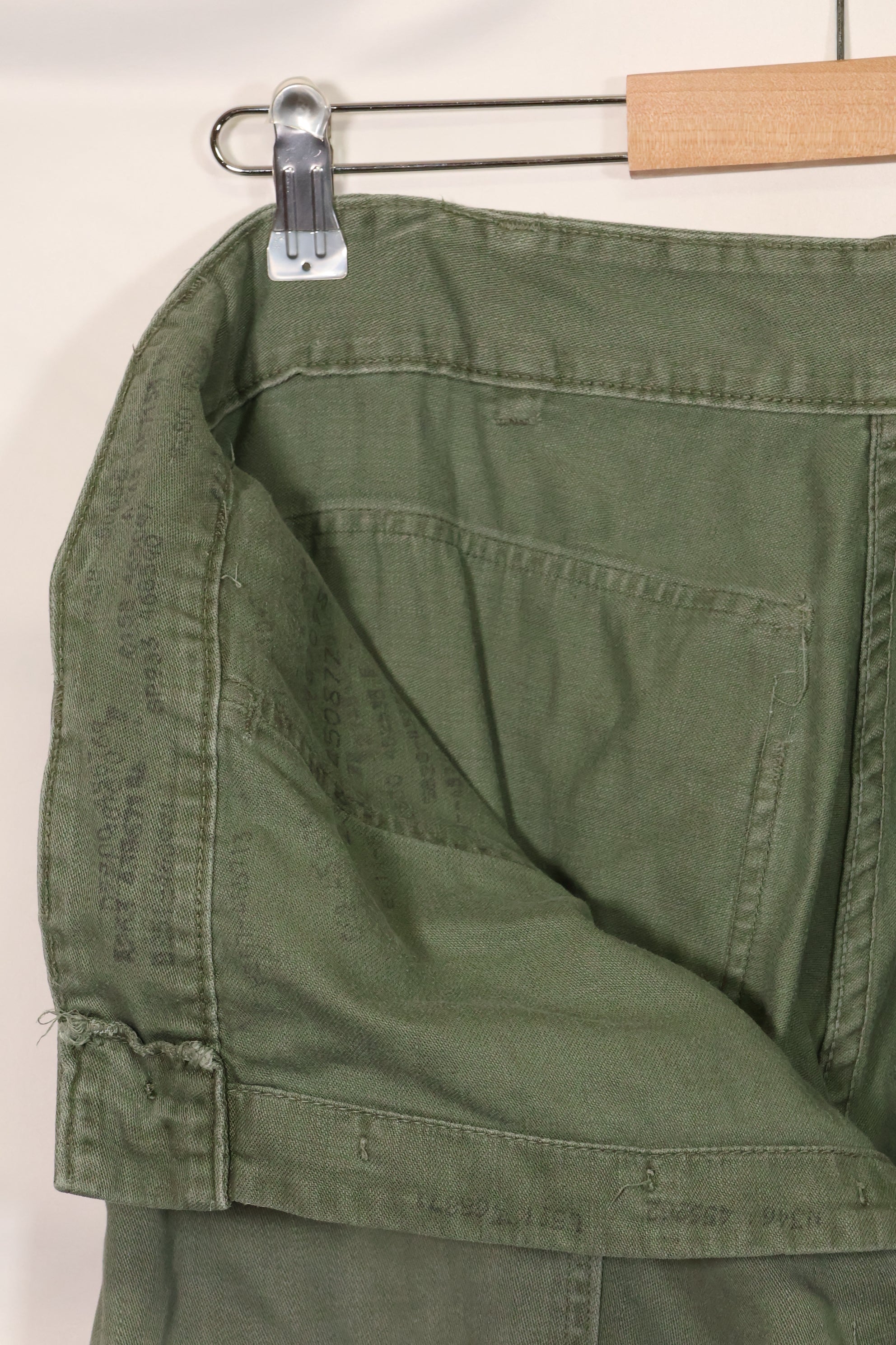 1960年代前半　OG-107 ユーティリティユニフォーム　ベイカーパンツ　改造品　第82空挺師団　F