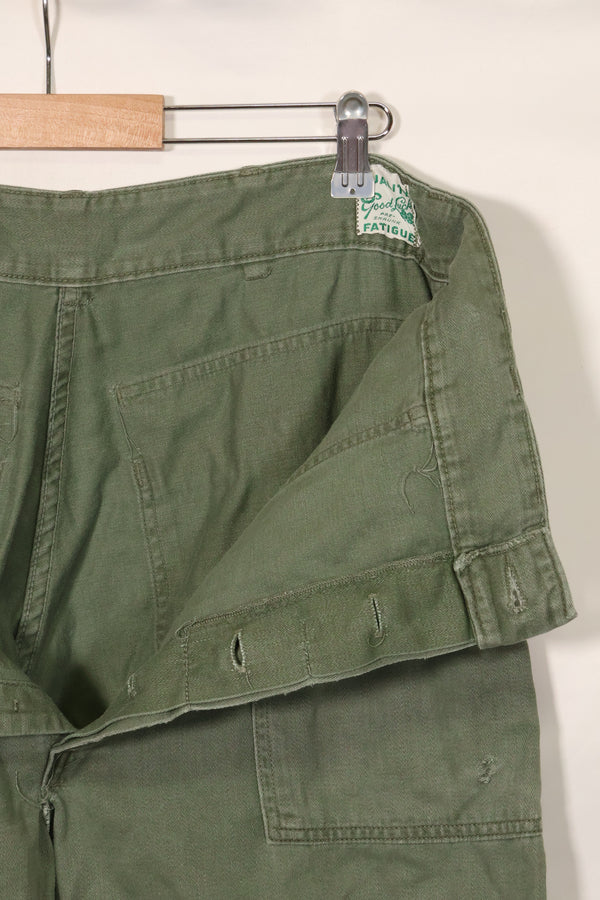 1960年代前半　OG-107 ユーティリティユニフォーム　ベイカーパンツ　改造品　第82空挺師団　F