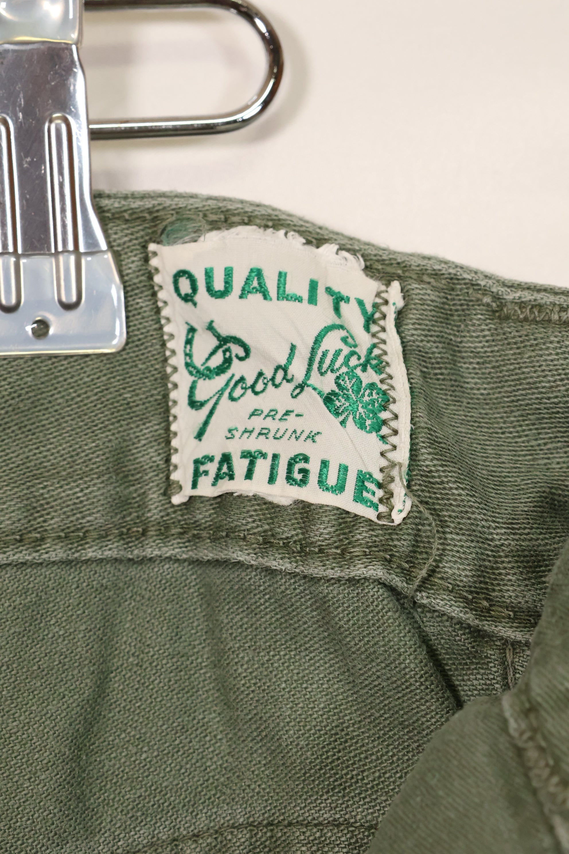 1960年代前半　OG-107 ユーティリティユニフォーム　ベイカーパンツ　改造品　第82空挺師団　F