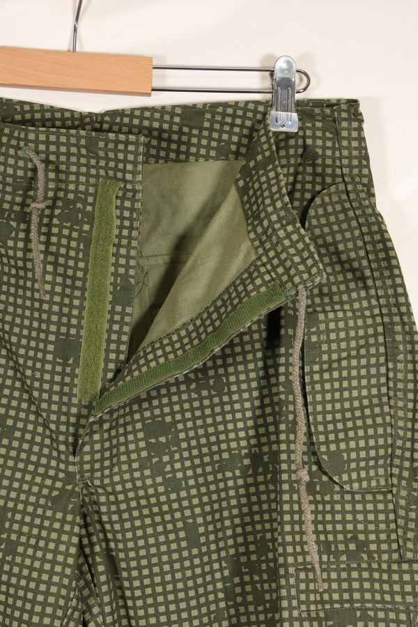 1982 Contract - S-R U.S. Military - Infrared-Countermeasure - Night Camo - Pants - Overpants - Used