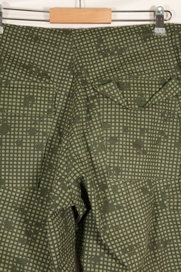 1982 Contract - S-R U.S. Military - Infrared-Countermeasure - Night Camo - Pants - Overpants - Used