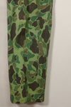 1960年代〜70年代　韓国軍　フロッグスキン迷彩　パンツ　ベイカーパンツカット　中古品　B
