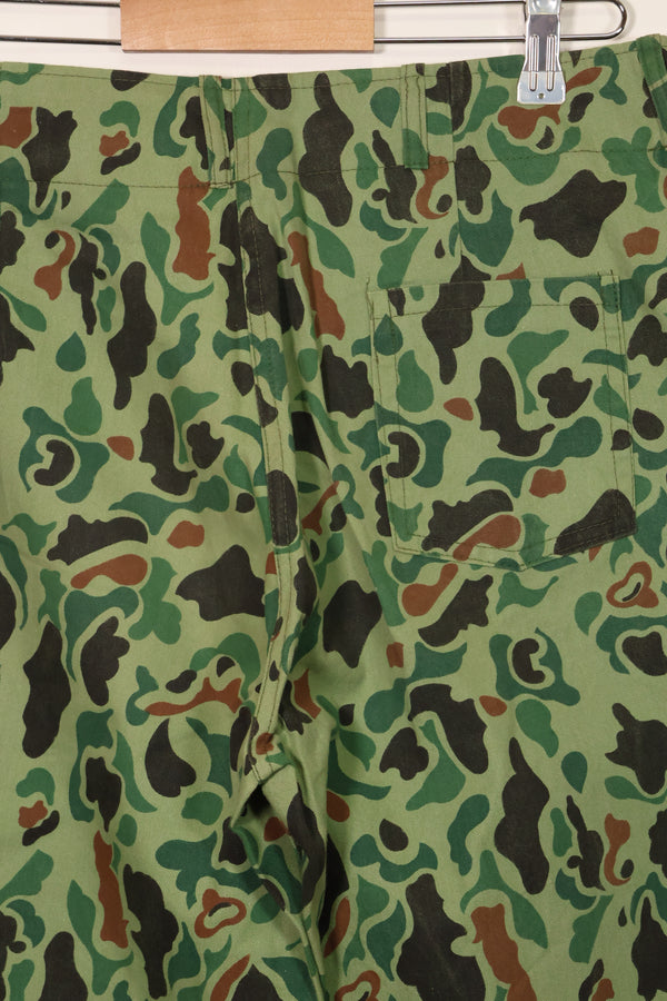 1960年代〜70年代　韓国軍　フロッグスキン迷彩　パンツ　ベイカーパンツカット　中古品　C
