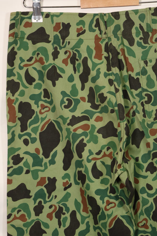 1960年代〜70年代　韓国軍　フロッグスキン迷彩　パンツ　ベイカーパンツカット　中古品　C