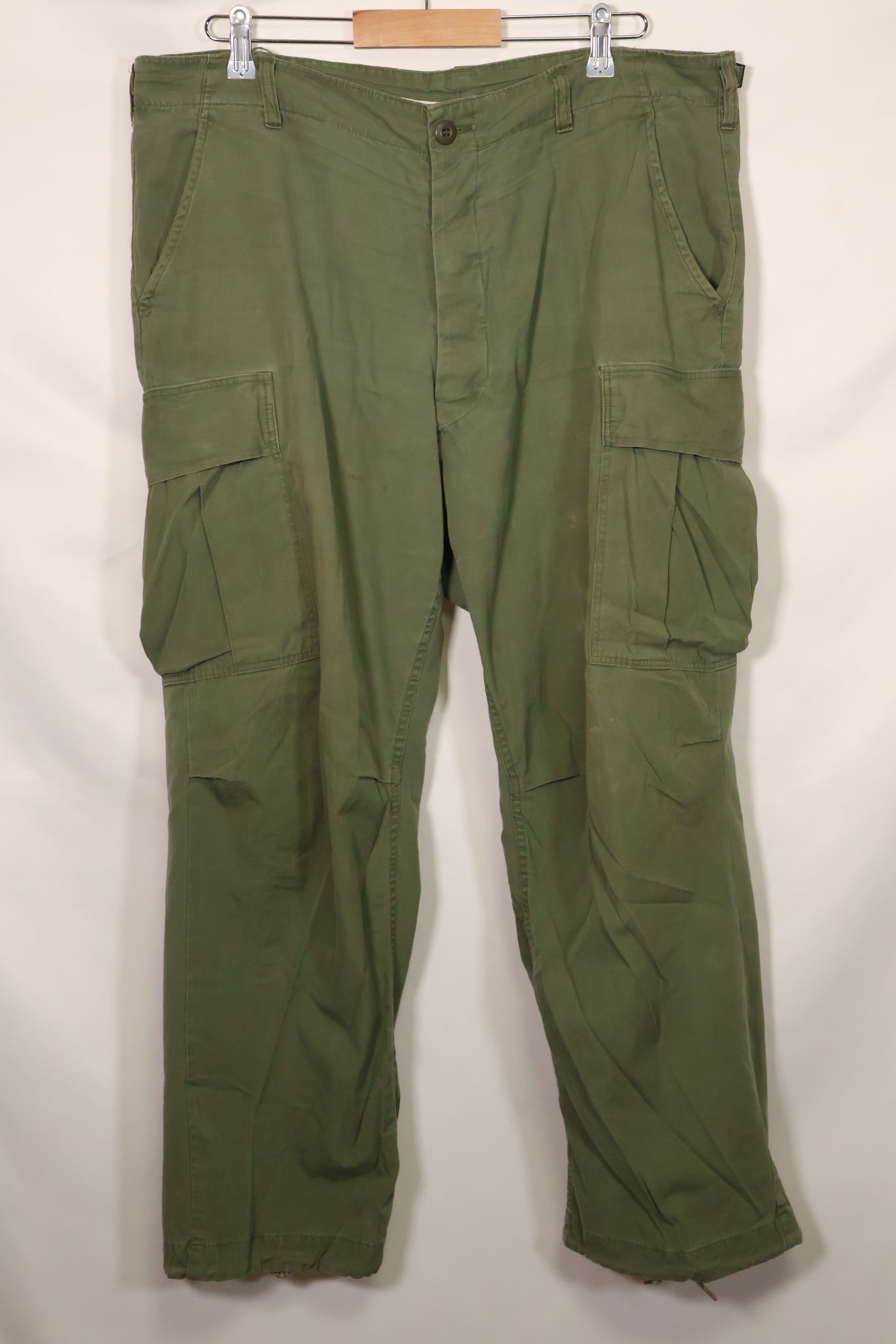 1967年契約　3rd Model ノンリップストップ　ジャングルファティーグ　パンツ　L-S　中古品