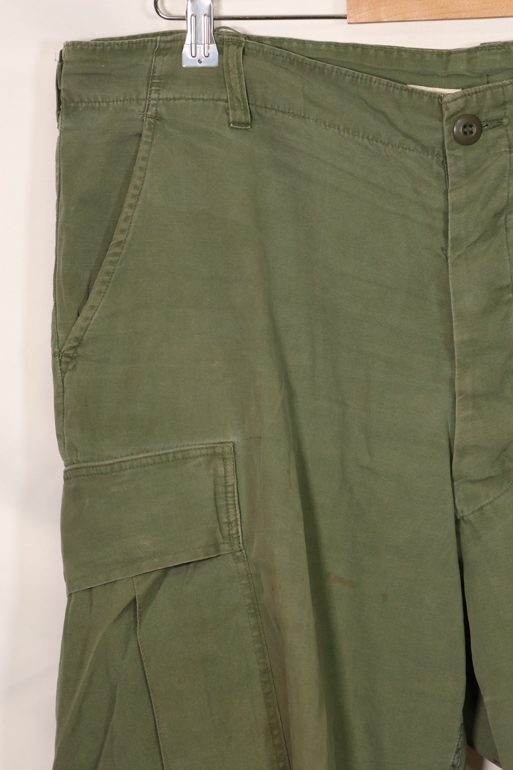 1967年契約　3rd Model ノンリップストップ　ジャングルファティーグ　パンツ　L-S　中古品