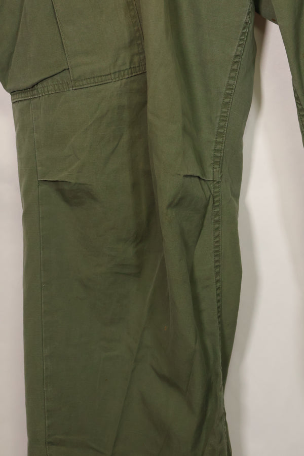 1967年契約　3rd Model ノンリップストップ　ジャングルファティーグ　パンツ　L-S　中古品