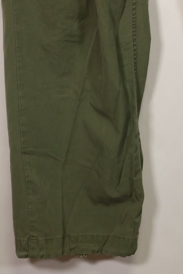 1967年契約　3rd Model ノンリップストップ　ジャングルファティーグ　パンツ　L-S　中古品