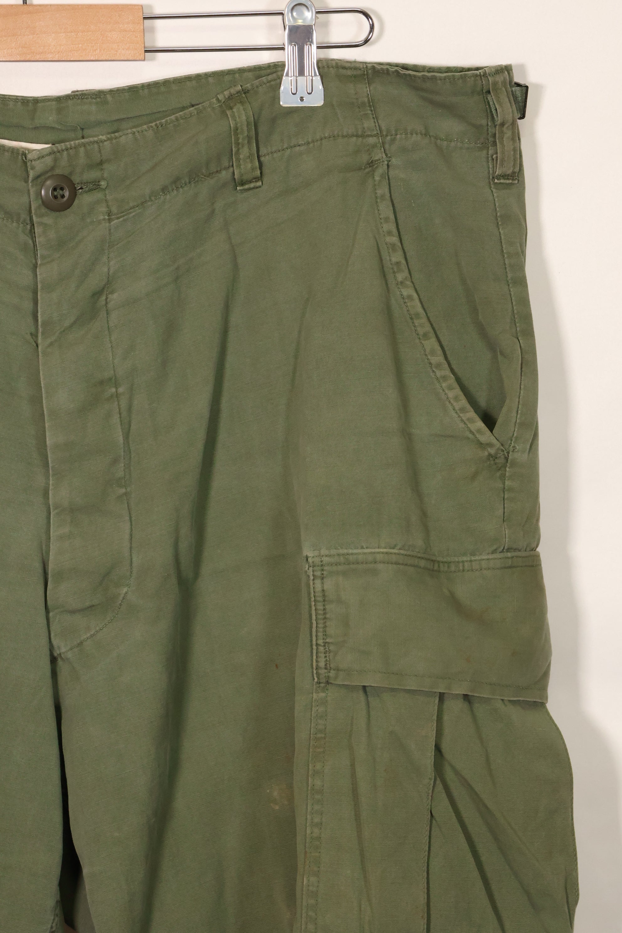 1967年契約　3rd Model ノンリップストップ　ジャングルファティーグ　パンツ　L-S　中古品