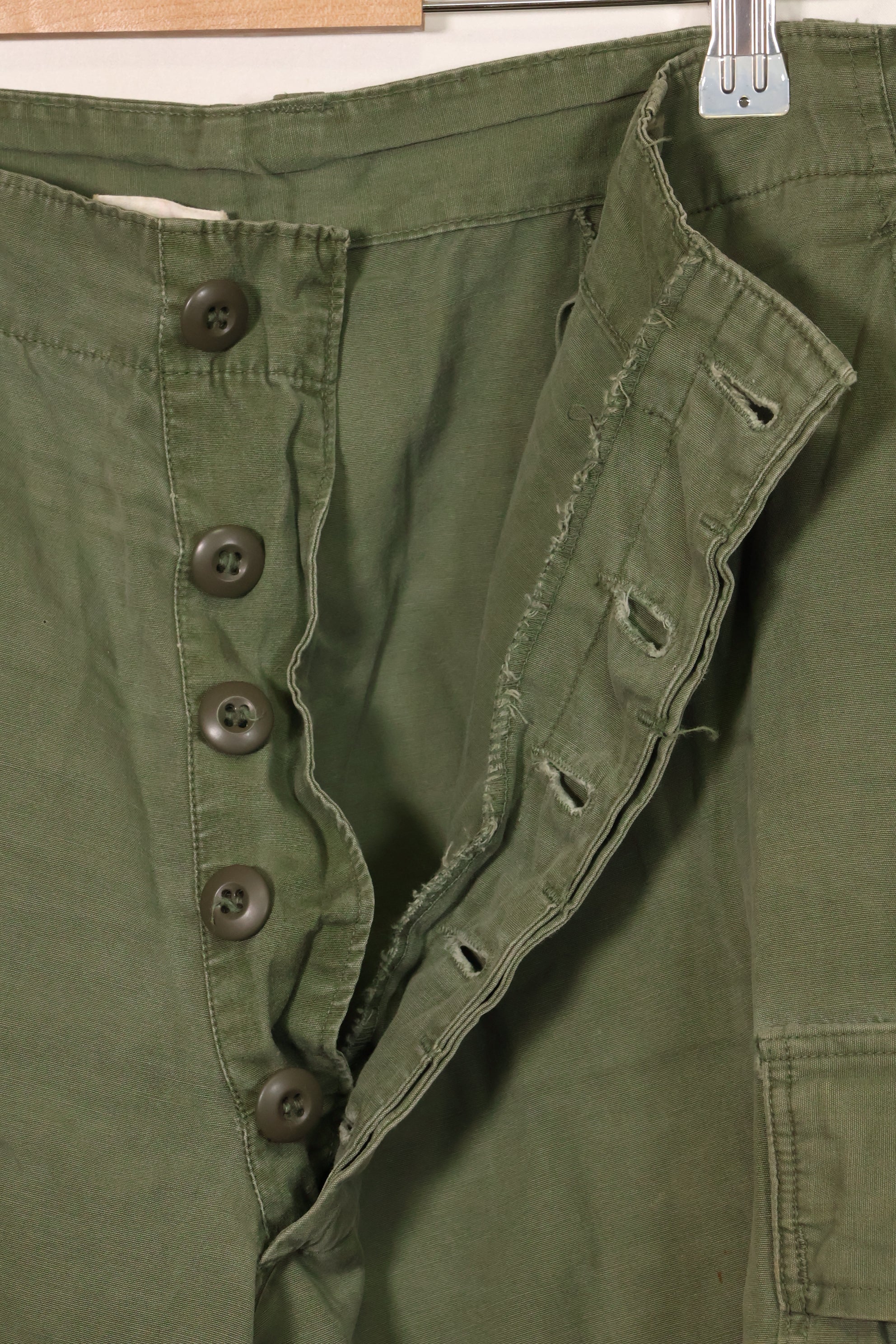 1967年契約　3rd Model ノンリップストップ　ジャングルファティーグ　パンツ　L-S　中古品