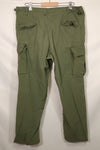 1967年契約　3rd Model ノンリップストップ　ジャングルファティーグ　パンツ　L-S　中古品