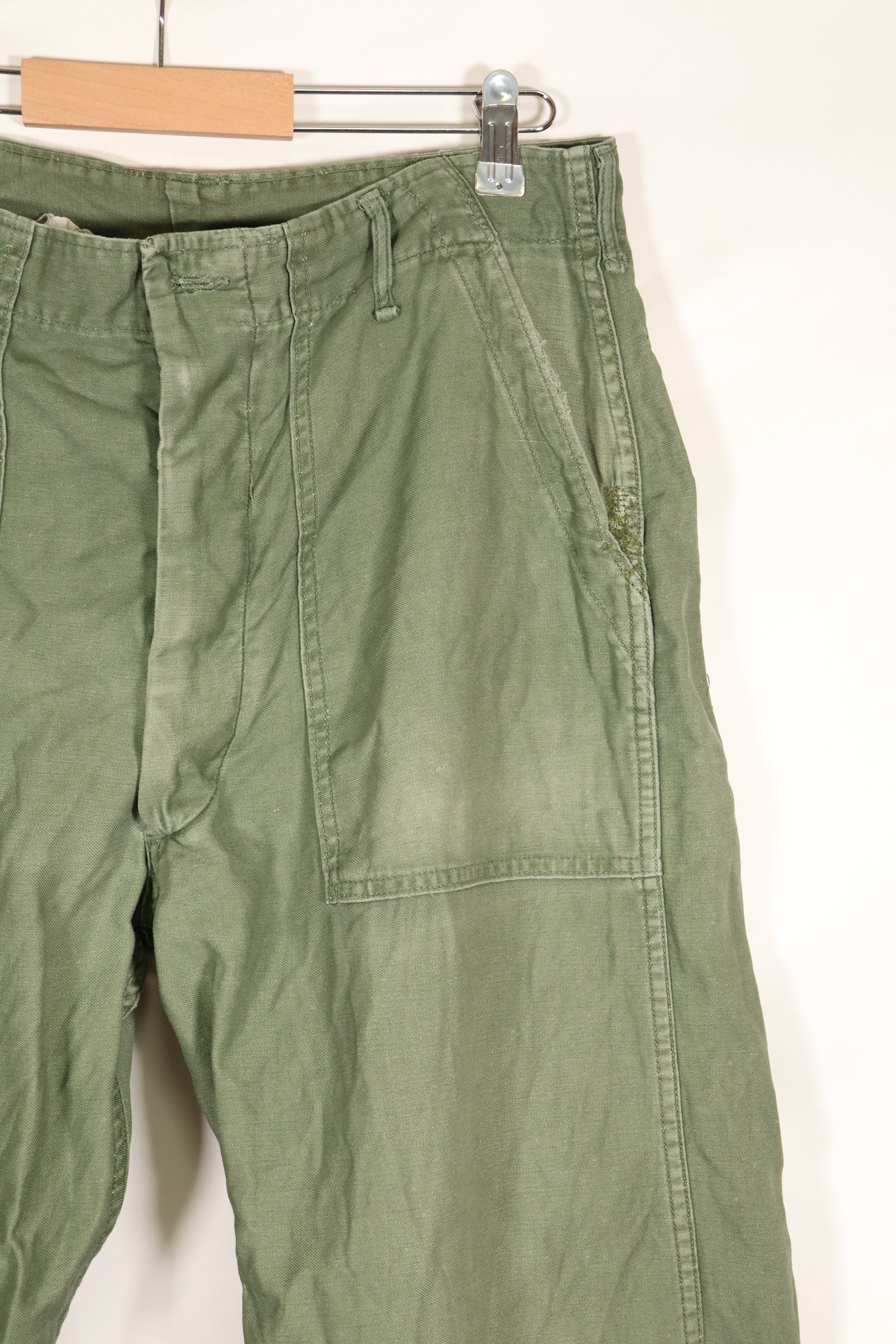 1960年代中頃　36x31　アメリカ軍　OG-107　ユーティリティパンツ　TYPE I 中古品
