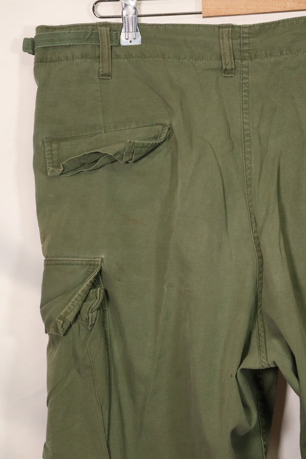 1967年契約　3rd Model ノンリップストップ　ジャングルファティーグ　パンツ　L-S　中古品