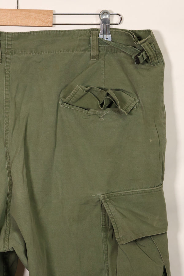1967年契約　3rd Model ノンリップストップ　ジャングルファティーグ　パンツ　L-S　中古品