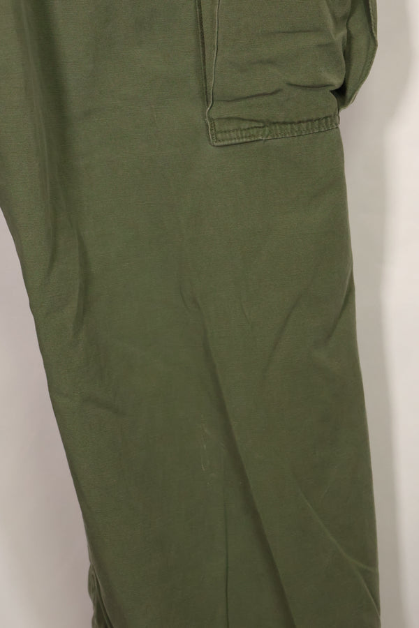 1967年契約　3rd Model ノンリップストップ　ジャングルファティーグ　パンツ　L-S　中古品