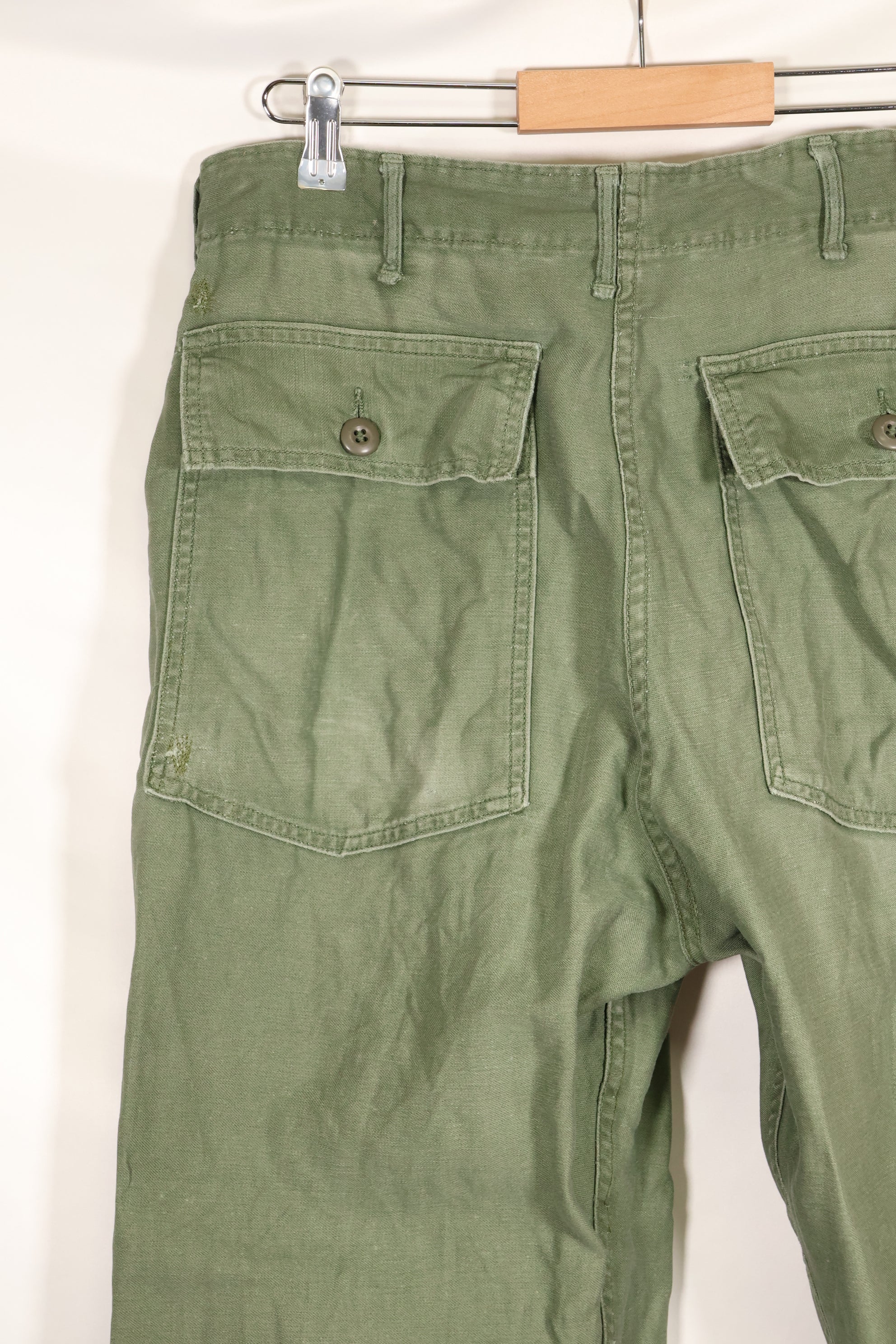 1960年代中頃　36x31　アメリカ軍　OG-107　ユーティリティパンツ　TYPE I 中古品
