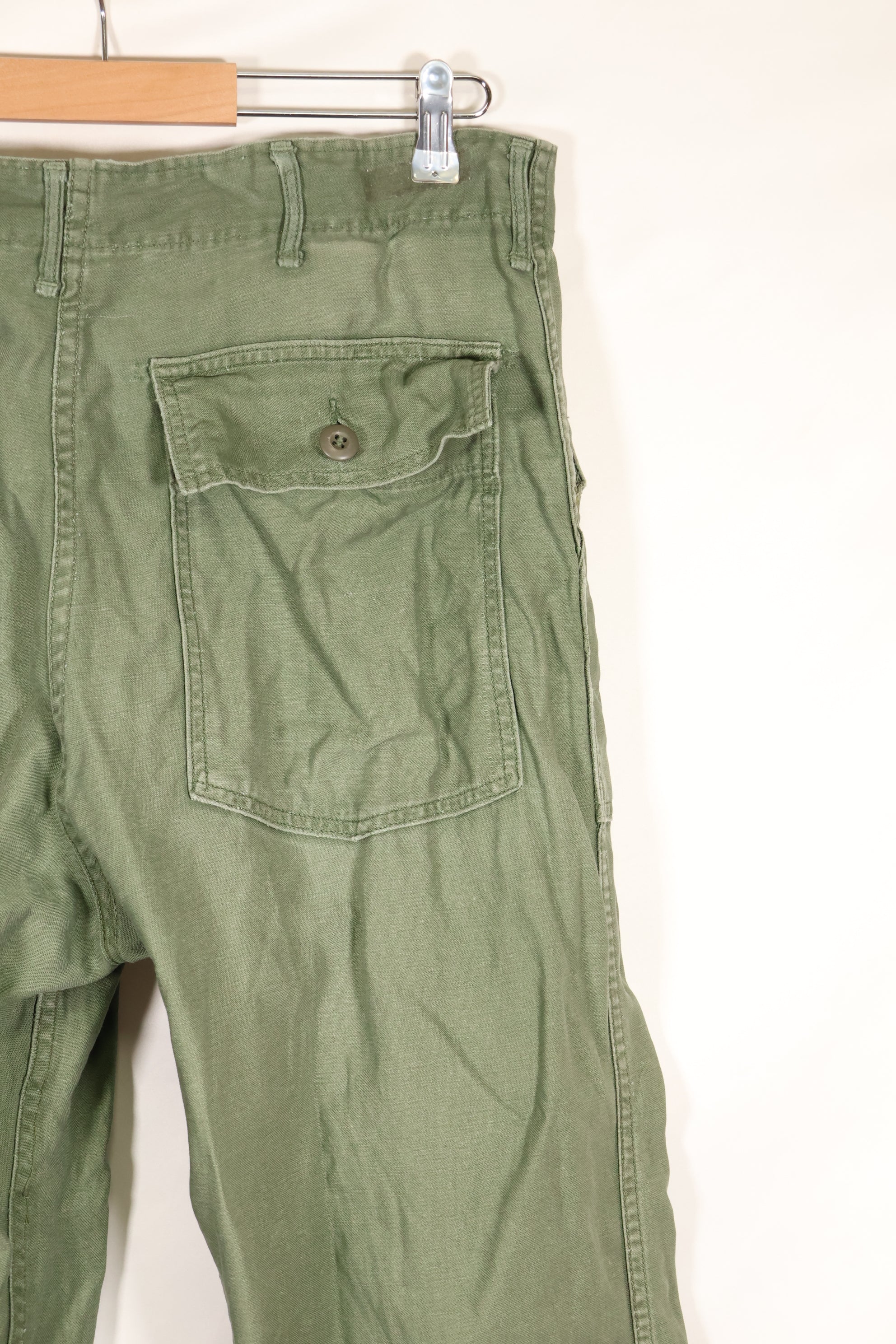1960年代中頃　36x31　アメリカ軍　OG-107　ユーティリティパンツ　TYPE I 中古品