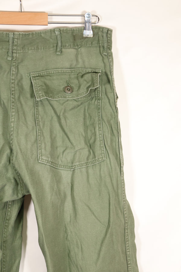 1960年代中頃　36x31　アメリカ軍　OG-107　ユーティリティパンツ　TYPE I 中古品