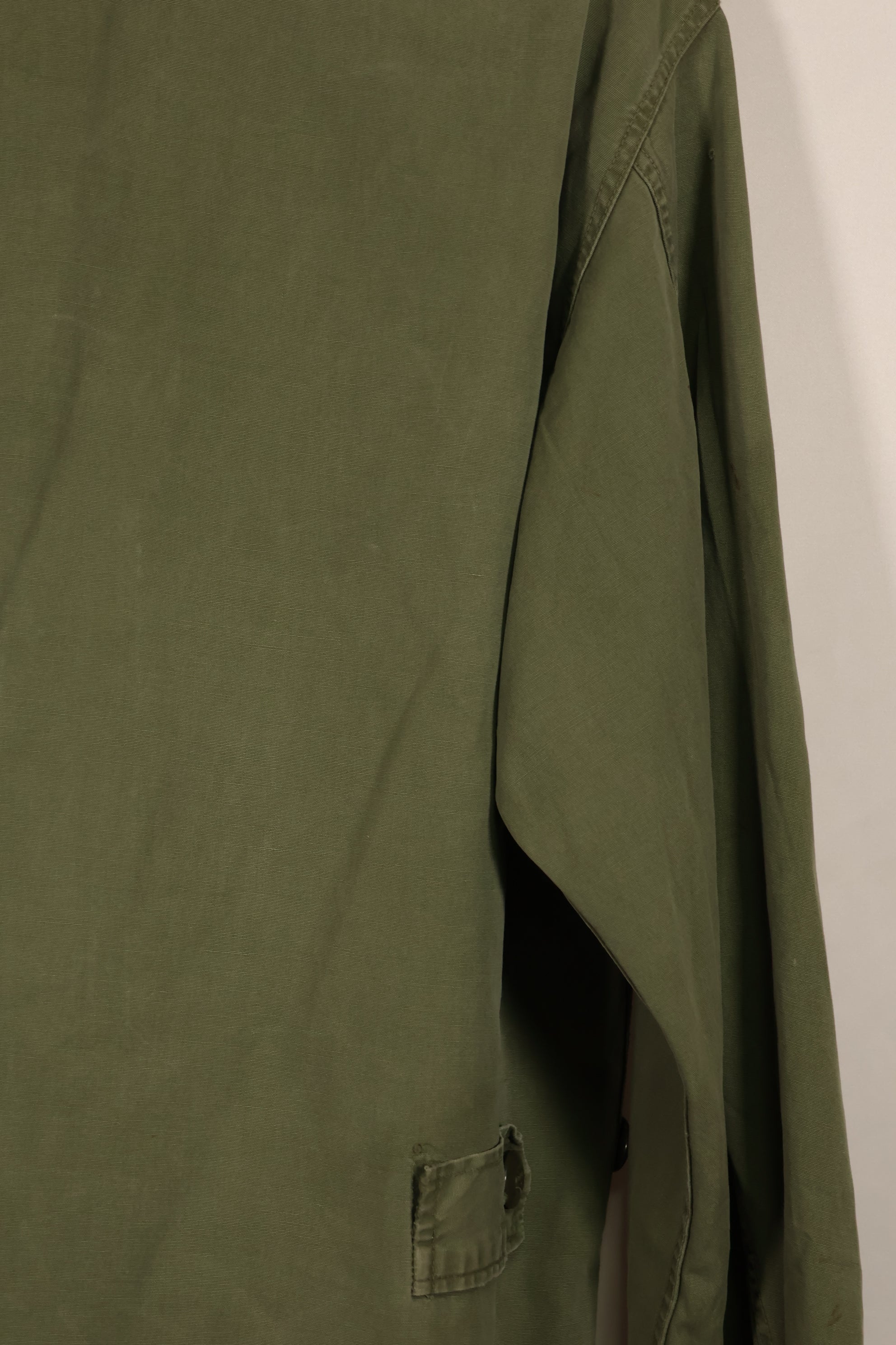 実物　1963-64年製造　1st Model ジャングルファティーグ　ジャケット　パッチ後あり　中古品