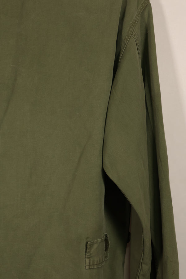 実物　1963-64年製造　1st Model ジャングルファティーグ　ジャケット　パッチ後あり　中古品