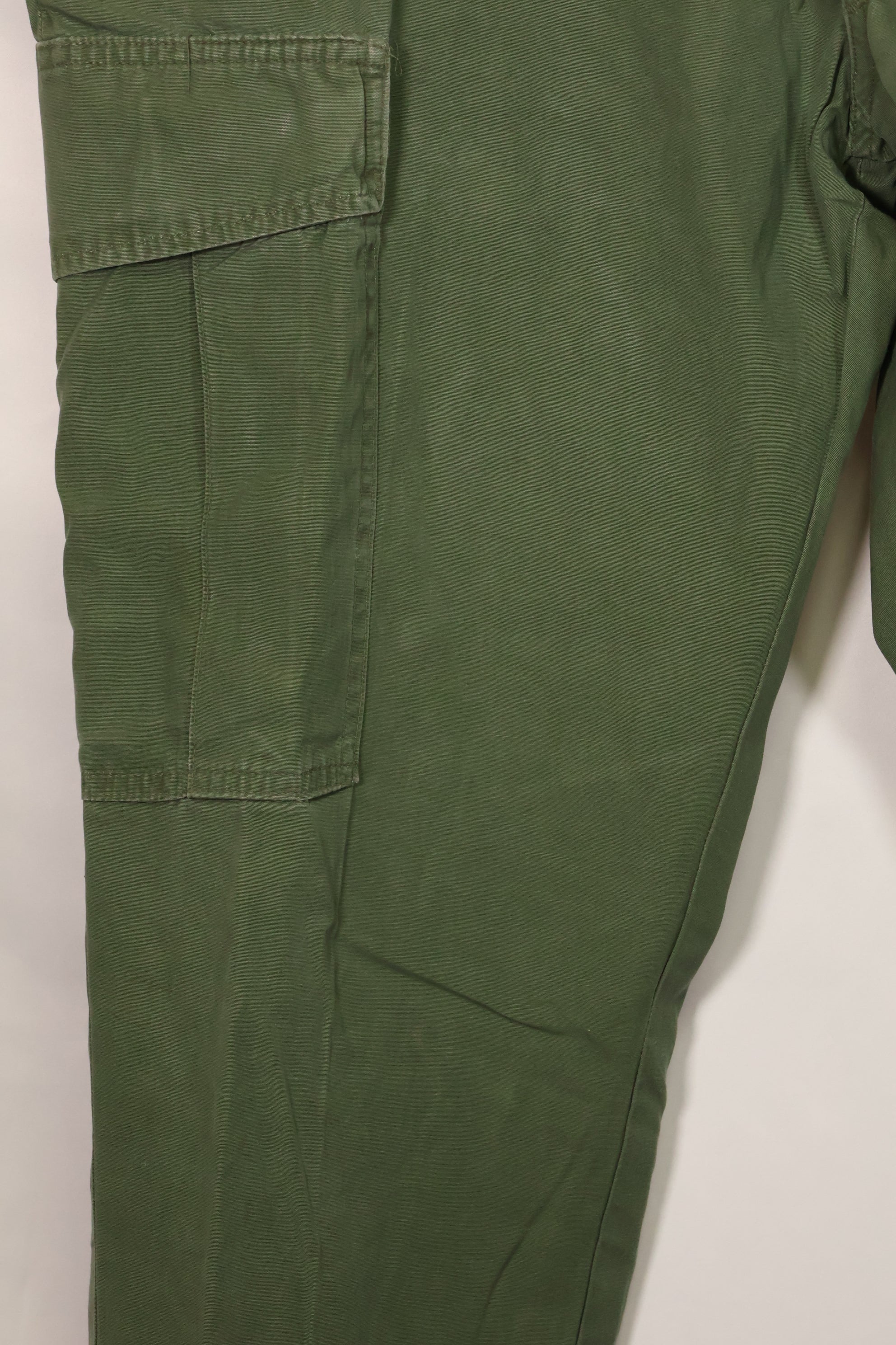 1967年契約　3rd Model ノンリップストップ　ジャングルファティーグ　パンツ　L-S　補修あり　中古品 B