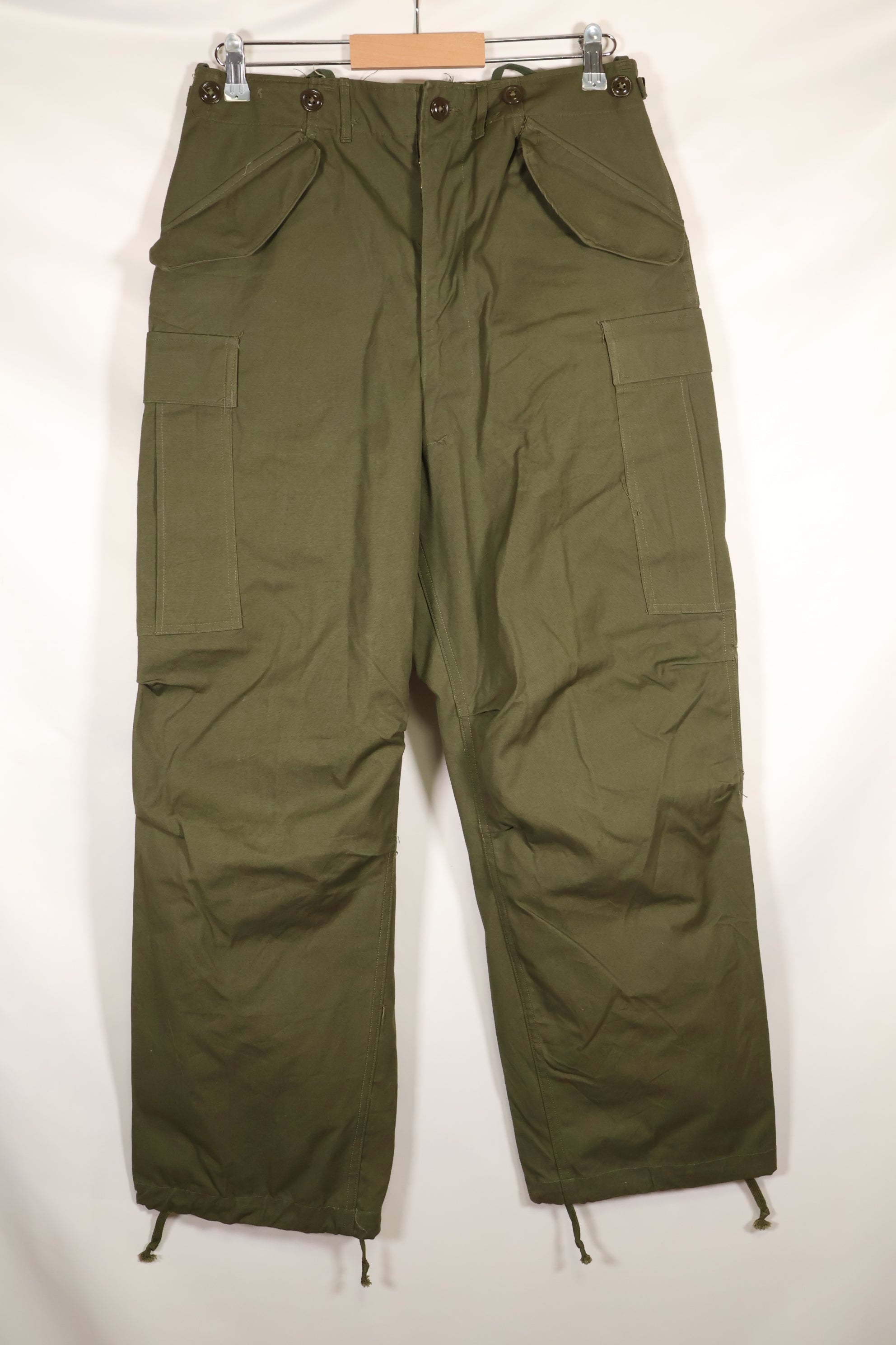 1951 Contract, S-R, U.S. Army, M51 Field Pants, Virtually Unused, Some Stains and Dirt