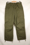 1951 Contract, S-R, U.S. Army, M51 Field Pants, Virtually Unused, Some Stains and Dirt