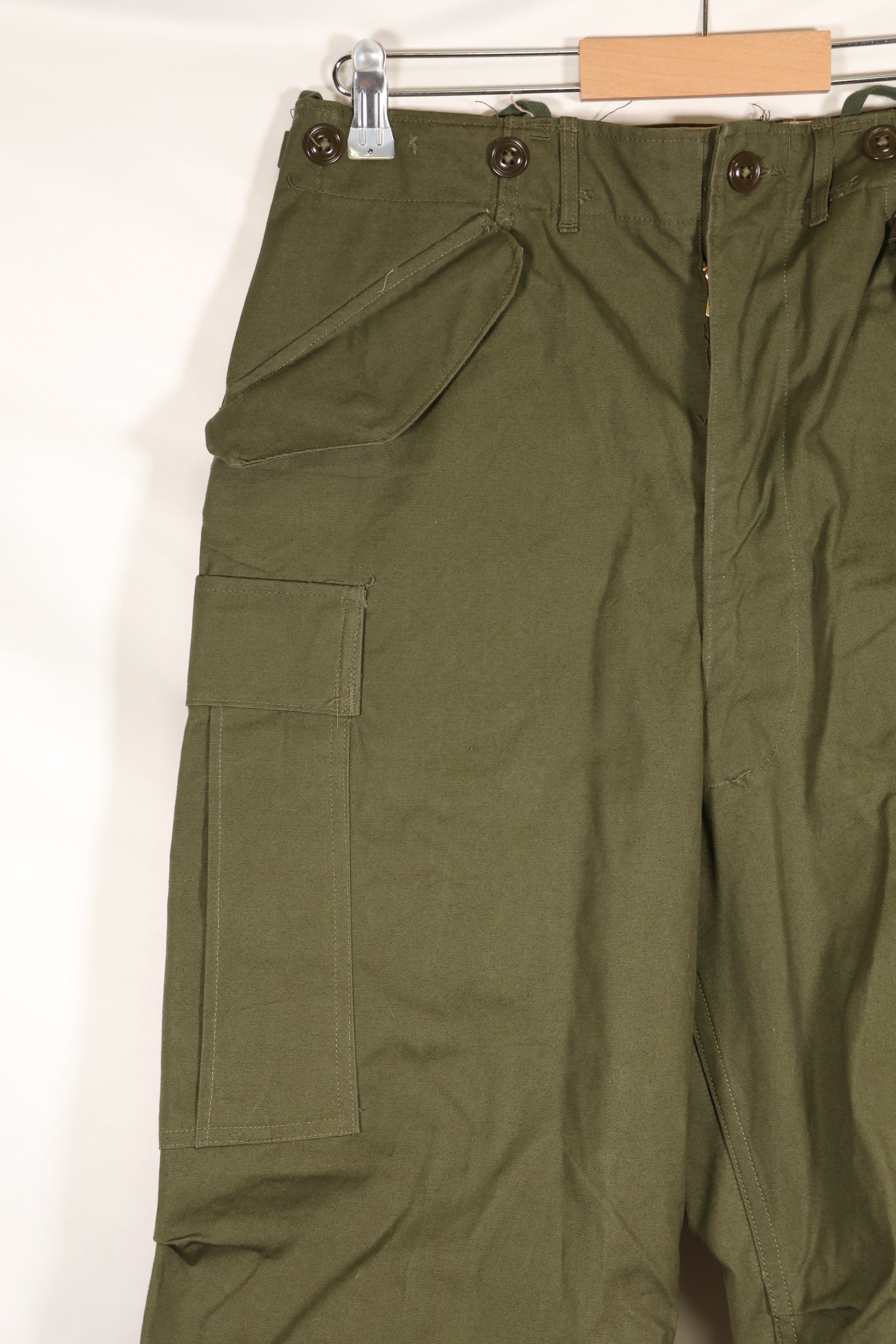 1951 Contract, S-R, U.S. Army, M51 Field Pants, Virtually Unused, Some Stains and Dirt